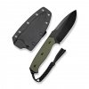 Nóż SENCUT Fixed Toxodon G10 OD Green Black Blade
